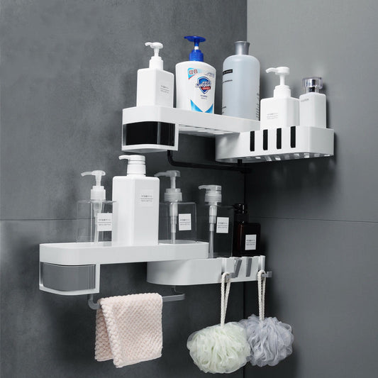 Badezimmer-Eckregal