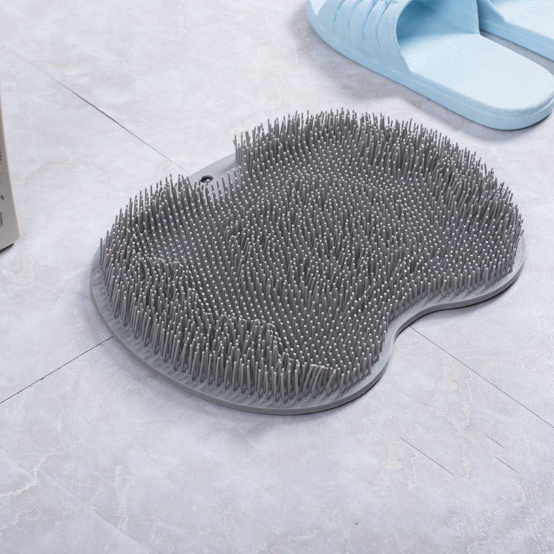Silicone Massage Bath Brush & Mat