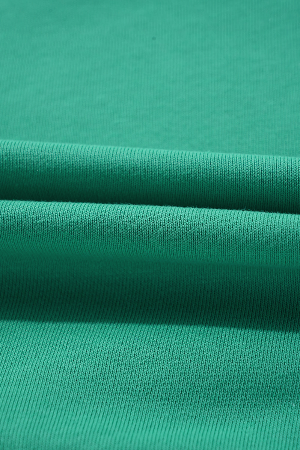 Mintgrünes Regenbogen-Farbblock-Sweatshirt mit Streifen