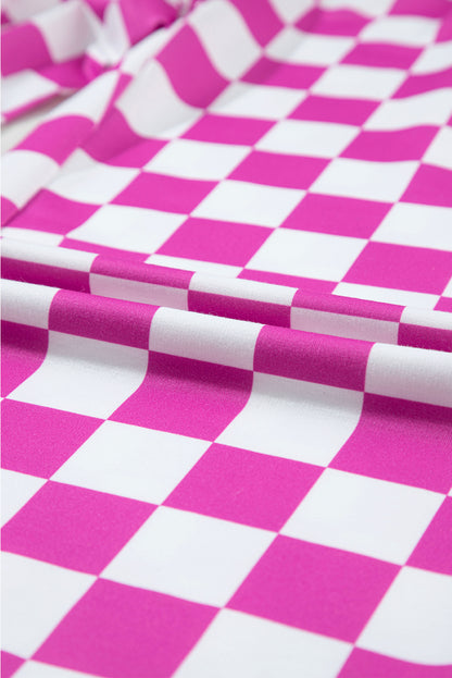 Hellrosa Lounge-Set mit T-Shirt und Hose mit „Be Mine“-Print