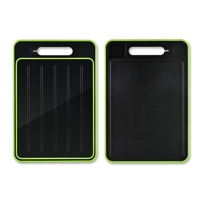 Double-sided Defrosting Cutting Board with Knife Sharpener