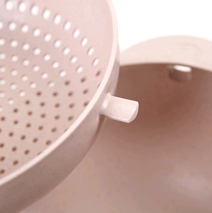 Küche Wäsche Organizer Verdickung Home Küche Kunststoff Reis Obst Schüssel Waschen Reis Sieb Becken Waschen Korb
