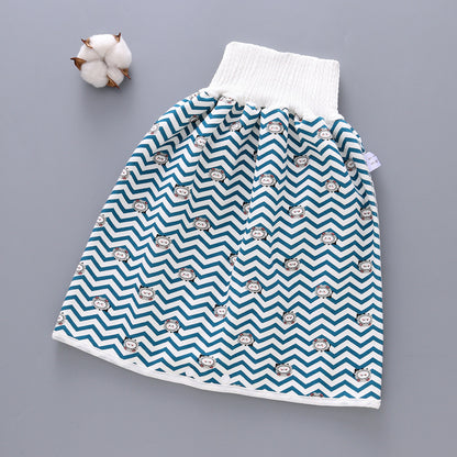 Leak-Proof Cotton Bed Wetting Skirt for Babies