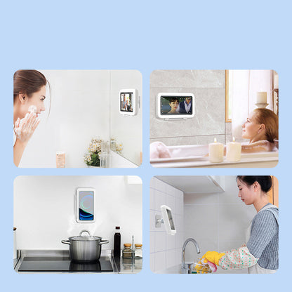 Shower Phone Box: Waterproof Touch Screen Holder