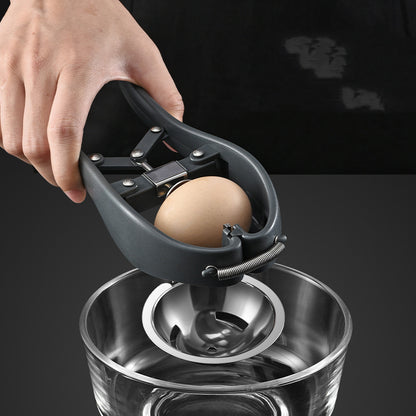 Manuelle Eierwerkzeuge, Eieröffner aus Edelstahl, Schere, Eierschalenknacker, Eieröffner, Separator, Küchenwerkzeuge, Zubehör