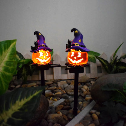Solar Halloween Outdoor Kreative Atmosphäre Kürbis Lampe