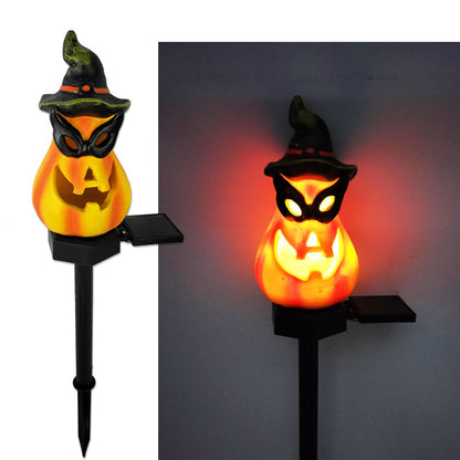 Solar Halloween Outdoor Kreative Atmosphäre Kürbis Lampe
