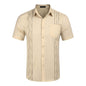 Cuba Beach Top Pocket Guayabella Shirt