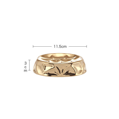 Creative Golden Ceramic Bathroom Toilet Set