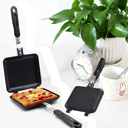 Sandwich Toastie Maker Toaster Maschine Frühstück Antihaft Camping Herd Toaster