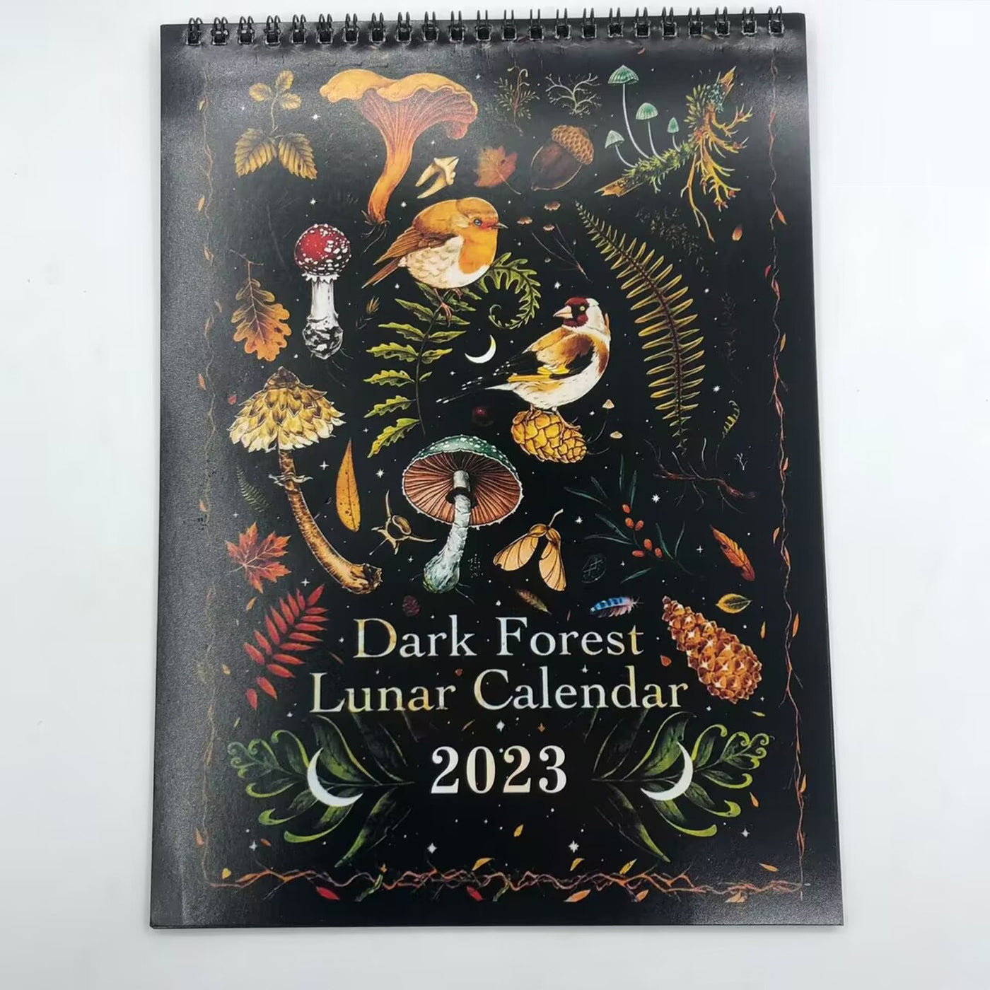 2023 Dark Forest Lunar Colorful Wall Calendar