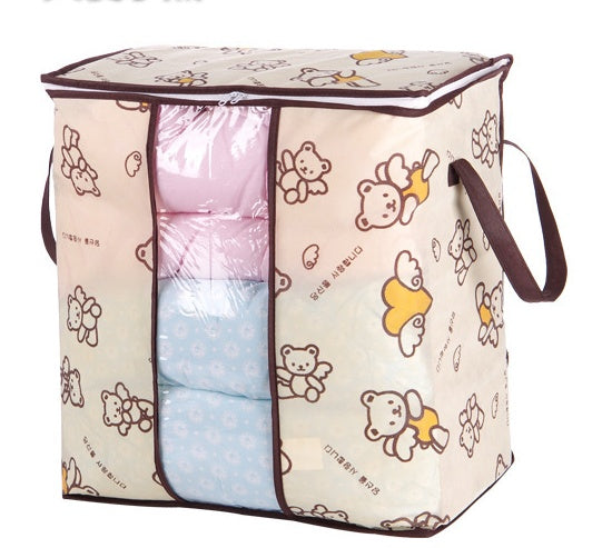 Vlies-Familien-Organizer zum Platzsparen, Bett-Aufbewahrungsbox unter dem Schrank, Kleidertrenner, Quilt-Taschenhalter 