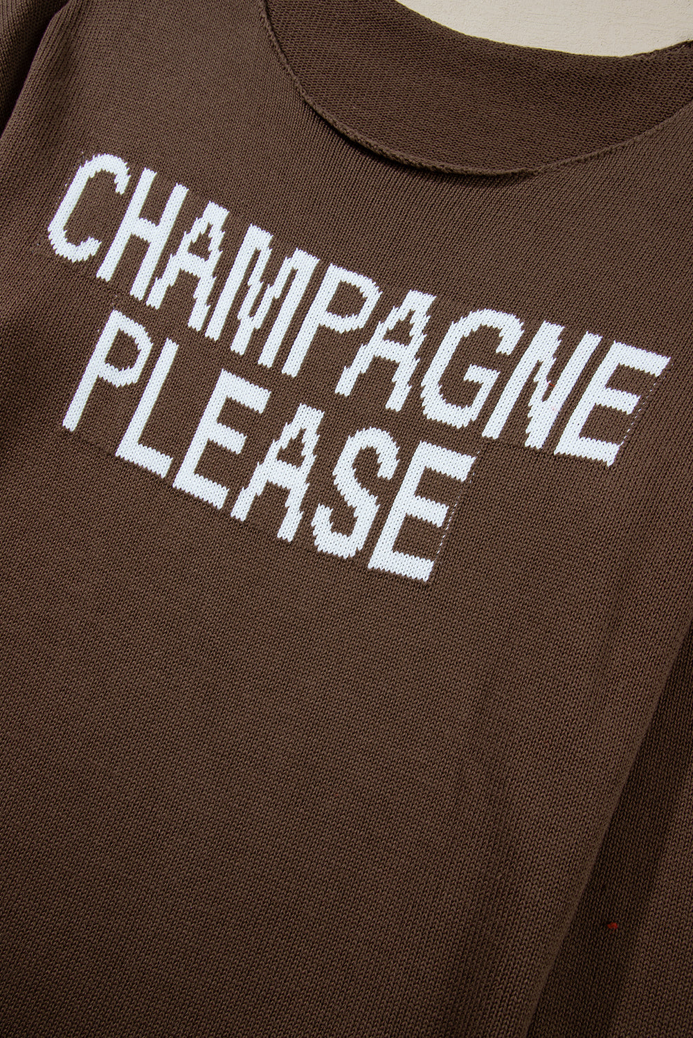 Desert Palm Champagne Please Grafikpullover