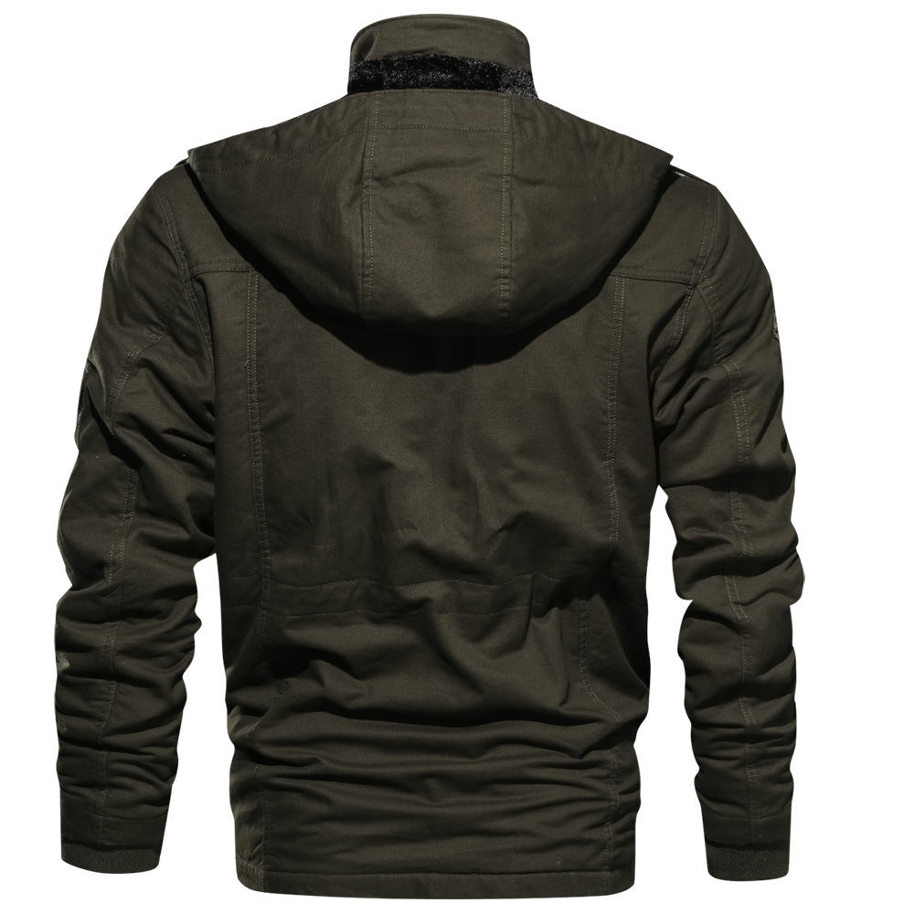 Men's Fashion Leisure Washed-out Coat Top