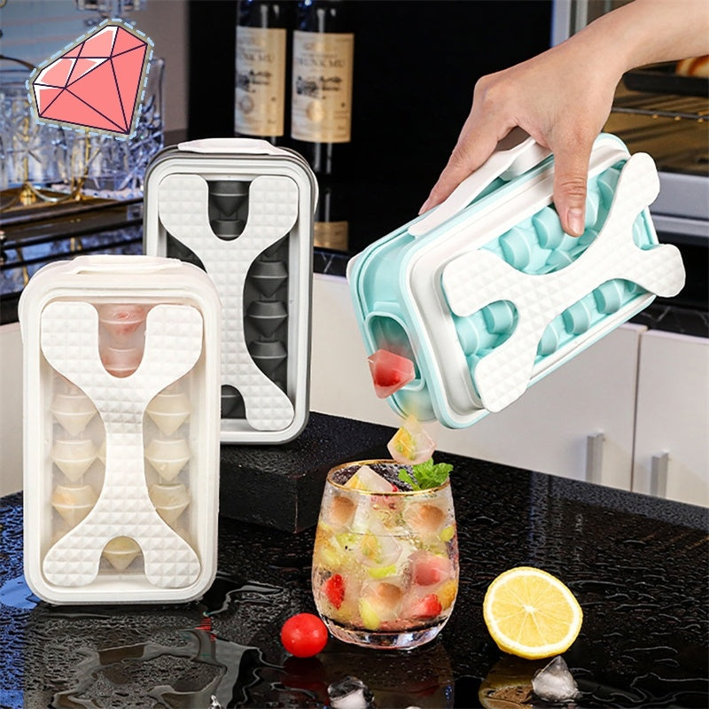 Portable 2-in-1 Silicone Ice Ball Maker summer Kitchen Gadgets