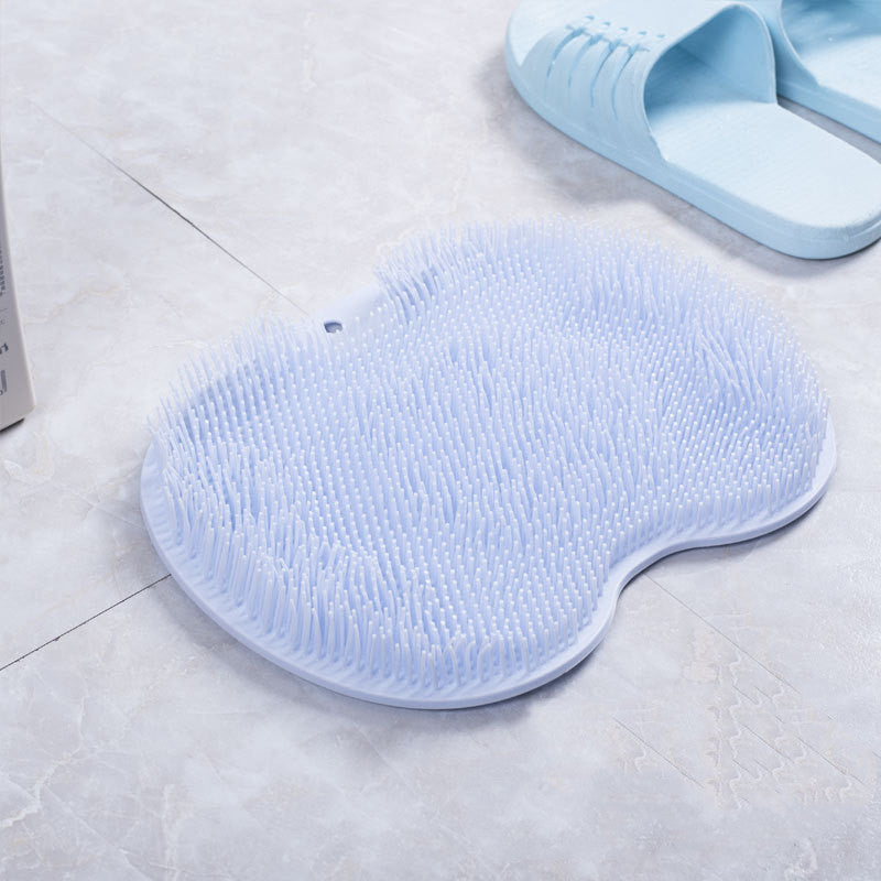 Silicone Massage Bath Brush & Mat
