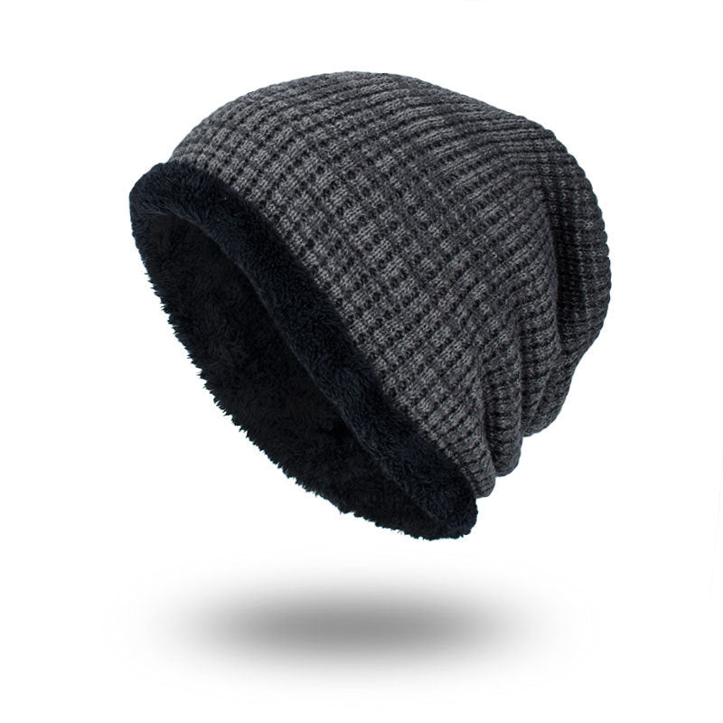 Stay Cozy Outdoors: Unisex Thickened Fleece Hat for Men and Women