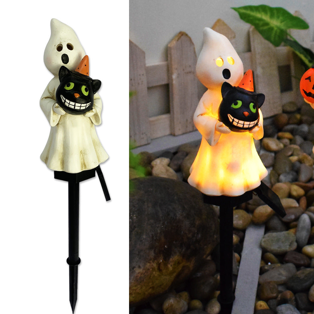 Solar Halloween Outdoor Kreative Atmosphäre Kürbis Lampe