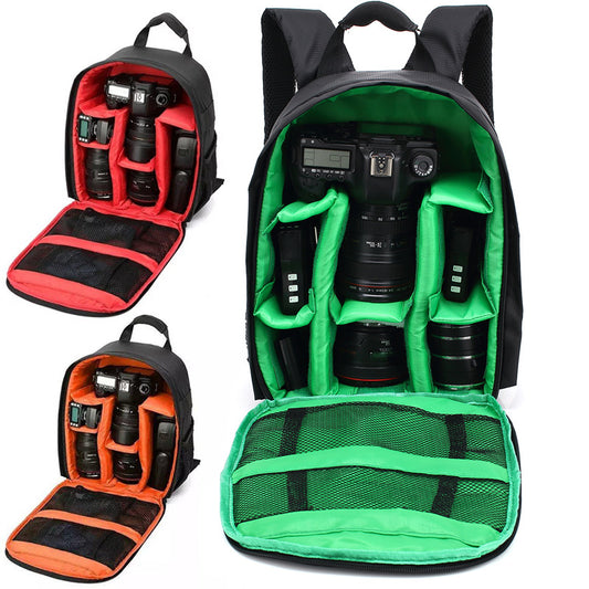 Backpack camera bag, camera bag, single lens reflex camera bag, professional anti theft men's and women's outdoor bag.