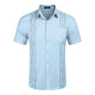 Cuba Beach Top Pocket Guayabella Shirt