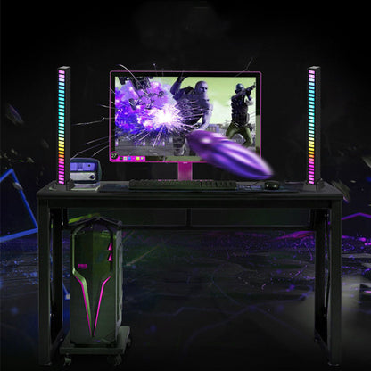 RGB Sound-Controlled LED Light Bar: Perfect for Parties & Cars