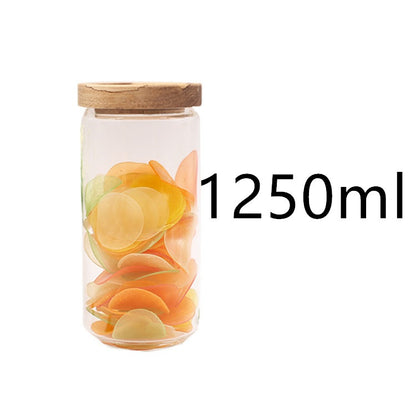 Vorratsflaschen aus Glas