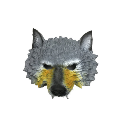 Halloween Performance Bar Maskerade PU Schaum Wolf Kopf Maske