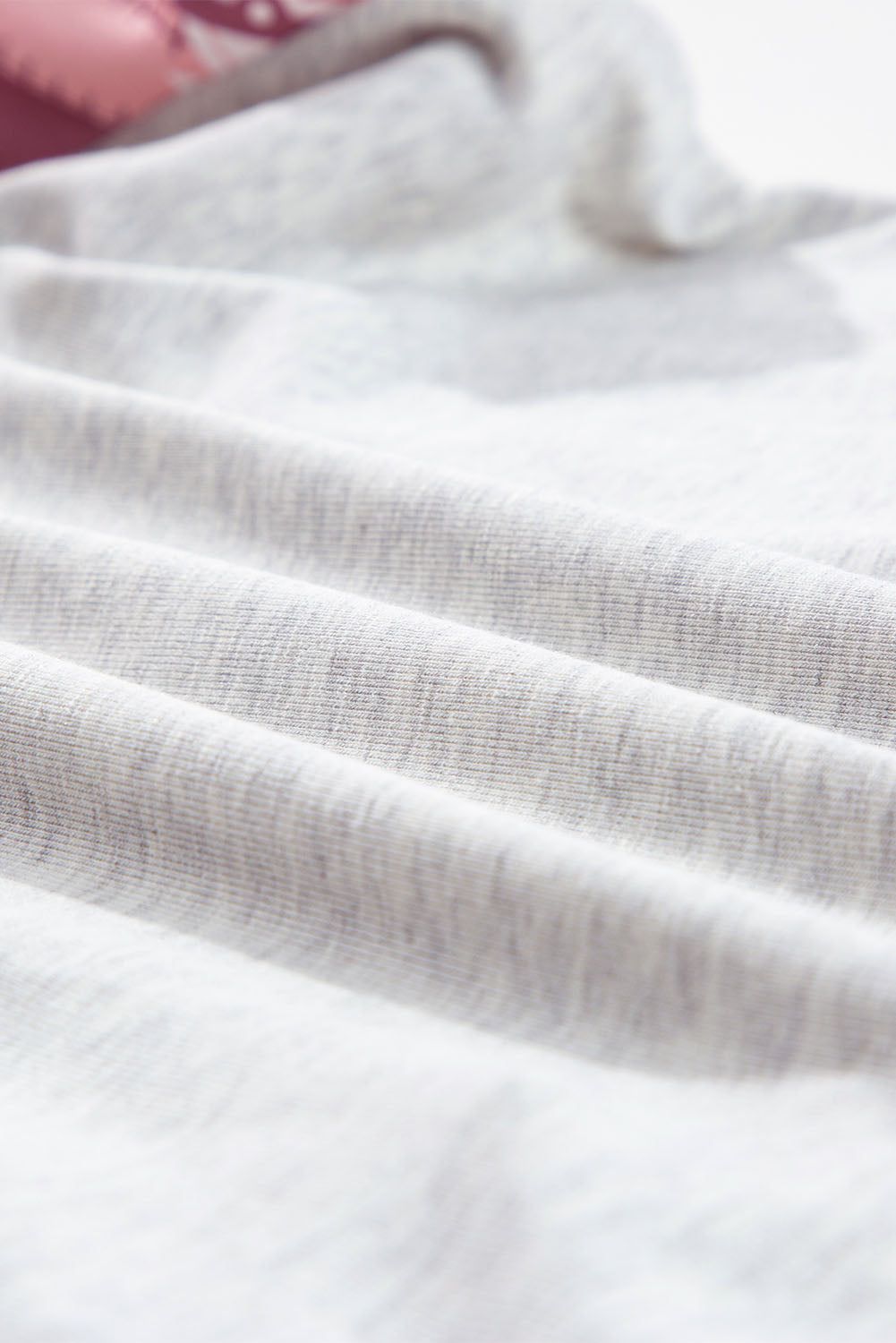 Patchwork-Hoodie mit Doppelkapuze im Western-Azteken-Print