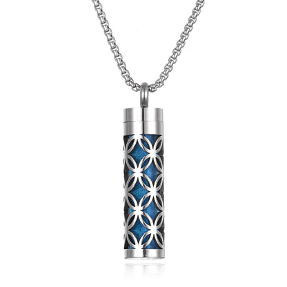 Titanium Steel Aromatherapy Pendant