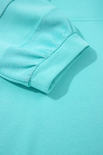 Moonlight Jade Bow Front Bracelet Sleeve Collared Side Pocket Shift Mini Dress