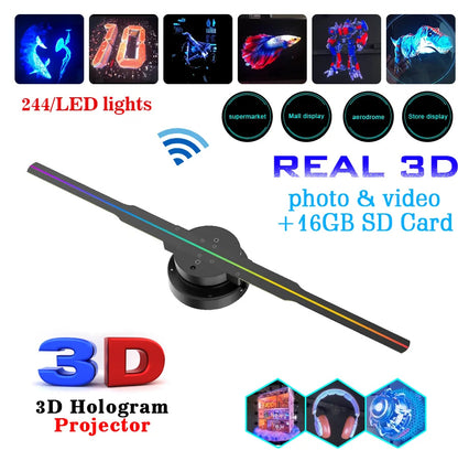 High Quality DIY 3D Holographic Sign Light