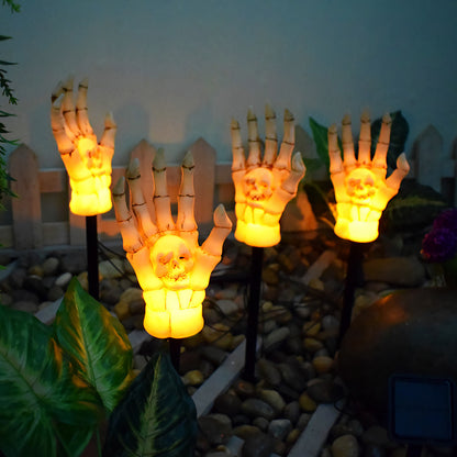 Halloween Wasserdichte Ghost Hand Licht Hof Solar Licht