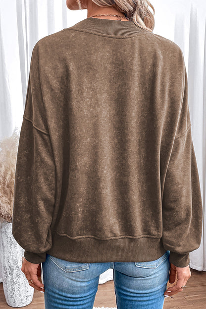 Braunes HOWDY Western Fashion Grafik-Sweatshirt