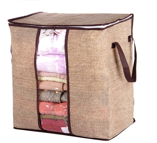 Vlies-Familien-Organizer zum Platzsparen, Bett-Aufbewahrungsbox unter dem Schrank, Kleidertrenner, Quilt-Taschenhalter 