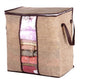 Vlies-Familien-Organizer zum Platzsparen, Bett-Aufbewahrungsbox unter dem Schrank, Kleidertrenner, Quilt-Taschenhalter 