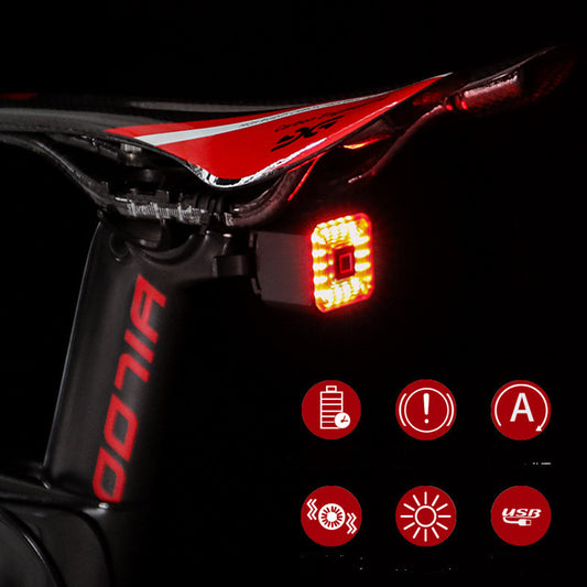 GIYO Fahrrad Smart Brake Charging Blendung Rücklicht
