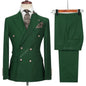 Men's Two-piece Suit Double Breasted
