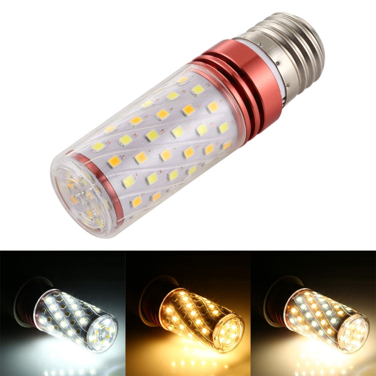 Dreifarbige dimmbare Maiskolben-Glühbirne SMD 2835, E27 16 W 700 lm 84 LEDs, E14 16 W 700 lm 84 LEDs, E27 12 W 500 lm 60 LEDs, E14 12 W 500 lm 60 LEDs
