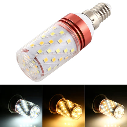 Dreifarbige dimmbare Maiskolben-Glühbirne SMD 2835, E27 16 W 700 lm 84 LEDs, E14 16 W 700 lm 84 LEDs, E27 12 W 500 lm 60 LEDs, E14 12 W 500 lm 60 LEDs