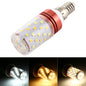 Dreifarbige dimmbare Maiskolben-Glühbirne SMD 2835, E27 16 W 700 lm 84 LEDs, E14 16 W 700 lm 84 LEDs, E27 12 W 500 lm 60 LEDs, E14 12 W 500 lm 60 LEDs