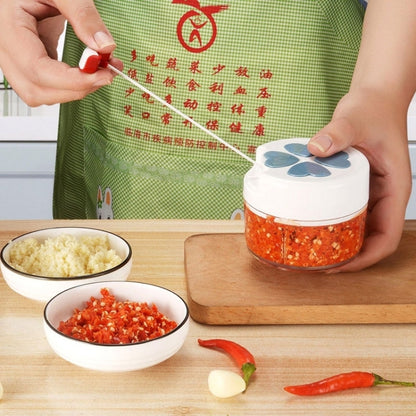 Haushalt Multifunktions Küche Knoblauch Gerät Manuelle Pull Stampfen Knoblauch