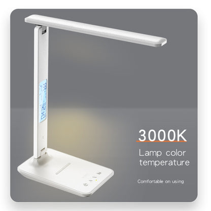 Yesido DS20 Multifunktionale LED-Schreibtischlampe unterstützt kabelloses Laden mit 10 W, EU-Stecker