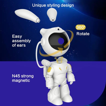 G001 Space Rabbit Sternenhimmel-Projektionslampe Bluetooth-Lautsprecher 2 in 1 Laserlicht, G001 Bluetooth