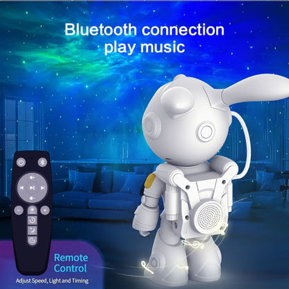 G001 Space Rabbit Sternenhimmel-Projektionslampe Bluetooth-Lautsprecher 2 in 1 Laserlicht, G001 Bluetooth