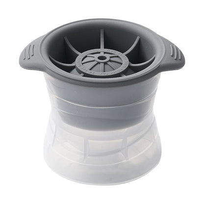 Home Sphärische Eis Gitter Whisky Wein Eiswürfel Maker Silikon Trays Form mit Abdeckung