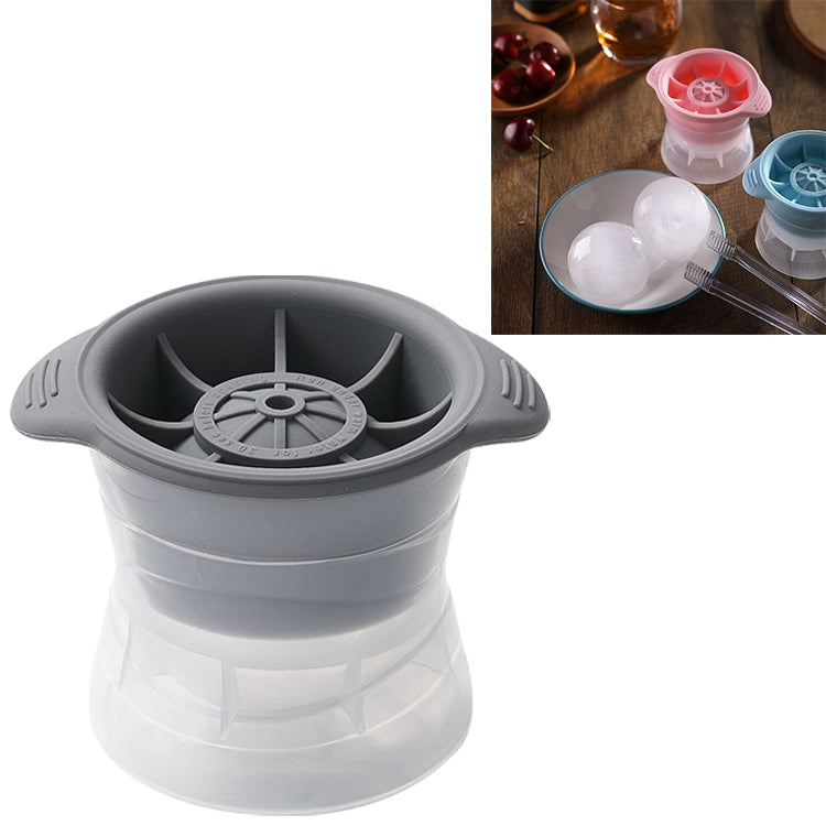 Home Sphärische Eis Gitter Whisky Wein Eiswürfel Maker Silikon Trays Form mit Abdeckung