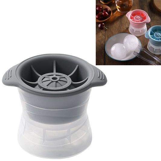 Home Sphärische Eis Gitter Whisky Wein Eiswürfel Maker Silikon Trays Form mit Abdeckung