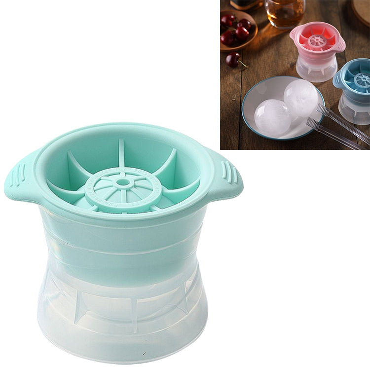 Home Sphärische Eis Gitter Whisky Wein Eiswürfel Maker Silikon Trays Form mit Abdeckung