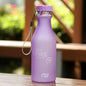 550 ml Frostsichere, auslaufsichere, tragbare Sodaflasche aus Kunststoff, versiegelt, einfache, handliche Getränkeflasche für Studenten (550 ml)