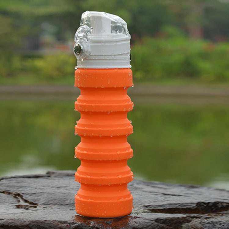 500 ml Outdoor-Reise Silikon faltbare Wasserkocher Teleskop Cup Sport Trinkflasche
